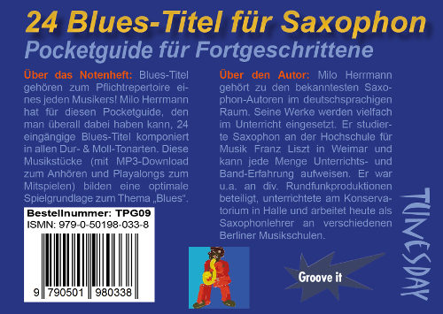 24 Blues-Titel fÃ¼r Saxophon